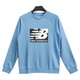 儿童春秋运动休闲圆领套头卫衣7CA3E023 NEW BALANCE LBL