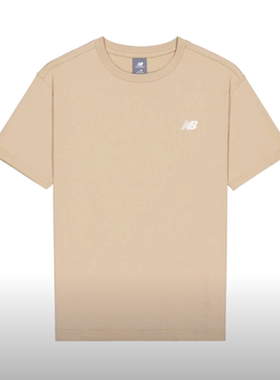 New Balance NB 男子舒适透气圆领运动休闲短袖T恤AMT41364-INC