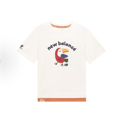 New Balance儿童运动休闲短袖T恤7ED21053-IV