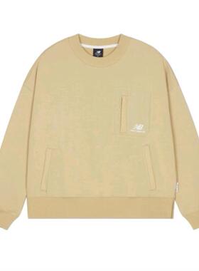 New Balance 百搭舒适圆领卫衣 女款AWT23321-INC