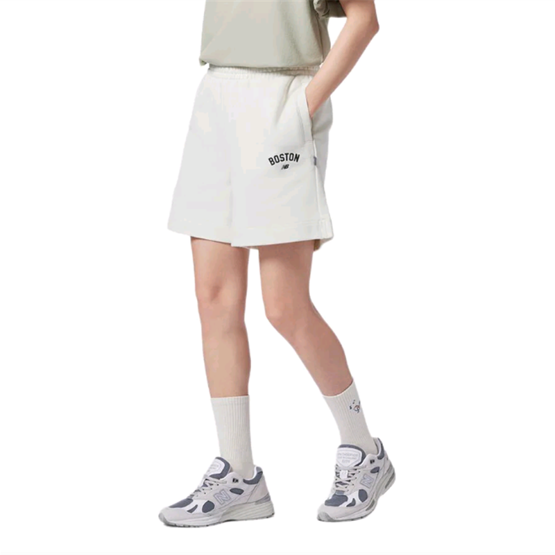 New Balance男女运动休闲短裤五分裤AWS42312-CIC