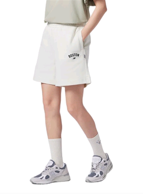 New Balance男女运动休闲短裤五分裤AWS42312-CIC