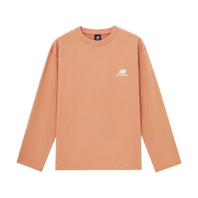 New balance 男款百搭舒适宽松圆领卫衣套头衫 AMT31329-SCE