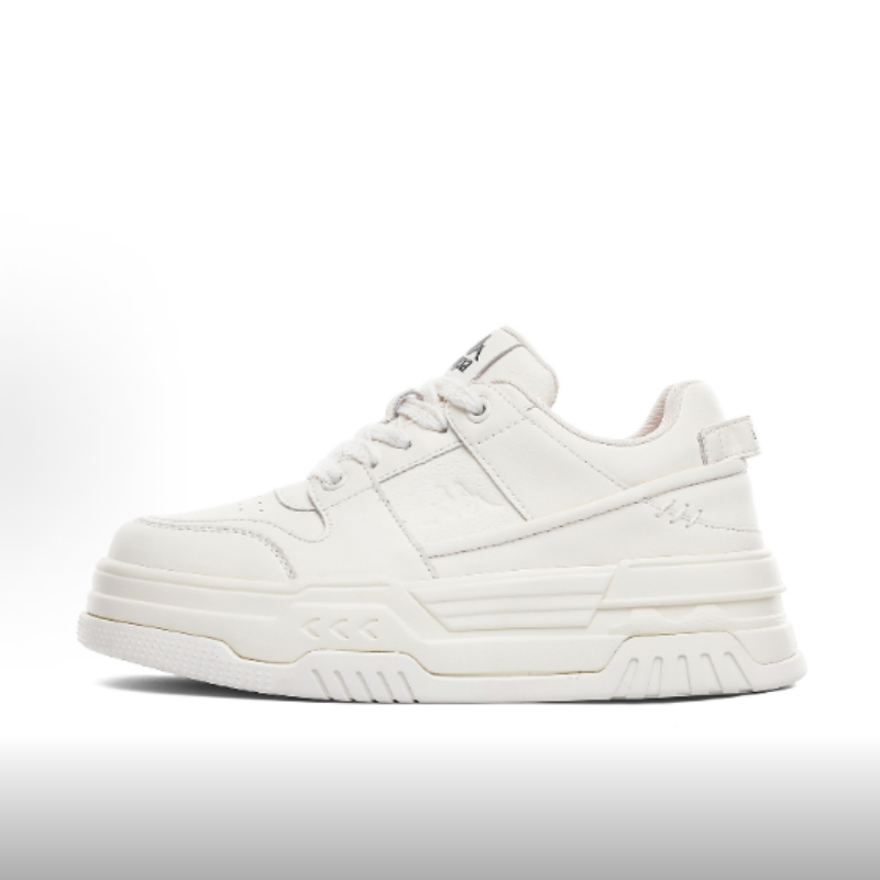 Kappa 女款经典休闲百搭增高防滑耐磨低帮板鞋K0E25CC61J-027