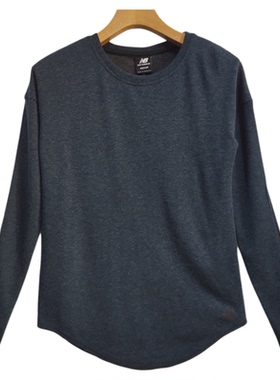 NEW BALANCE 女子运动休闲长袖T恤AWT73513-GXY