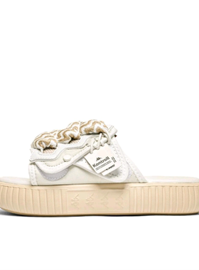 男女OFFLINE潮流魔术贴一字拖鞋K0EX5LT23CJ-012