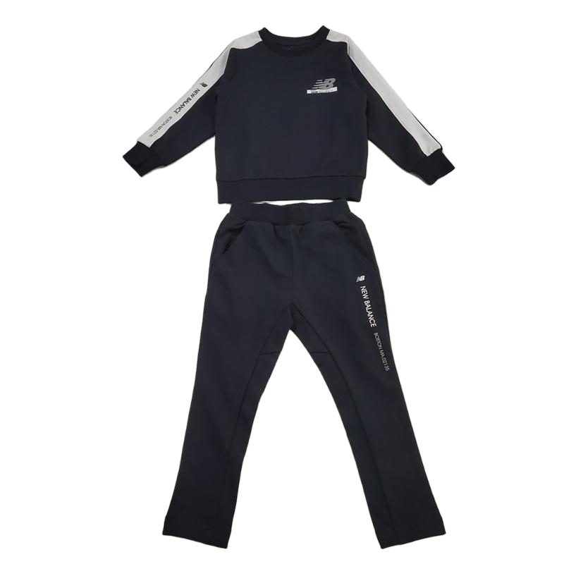 NEW BALANCE 男童春秋运动休闲套装 2P831061-BK