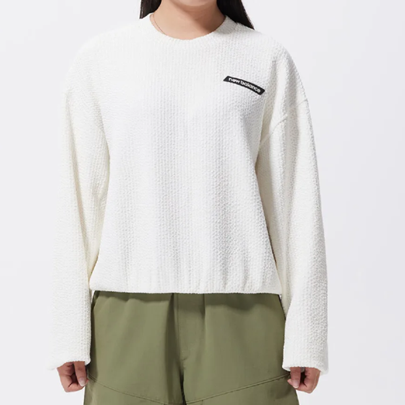 New Balance 女子秋冬保暖长袖毛衣WT21115-SST