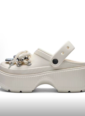 女款厚底增高凉拖萌趣可爱洞洞鞋 K0F25LL56CJ-0106