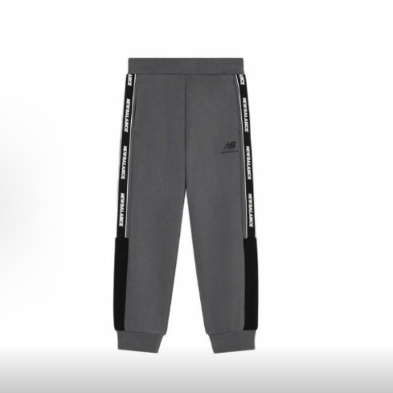 New Balance 童装 字母印花拼接休闲运动裤  4LC4S103-GR
