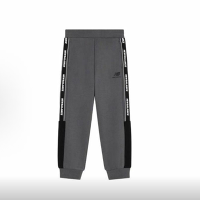 New Balance 童装 字母印花拼接休闲运动裤  4LC4S103-GR