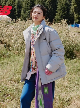 NEW BALANCE 男女同款潮流时尚保暖羽绒服 AMJ33340-TAG