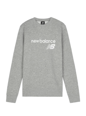 New Balance 女款针织简约舒适圆领上衣卫衣套头衫WT03811-AG