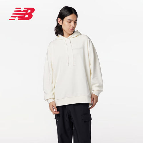 NEW BALANCE 圆领卫衣男 百搭简约休闲舒适运动AMT33326-CIC