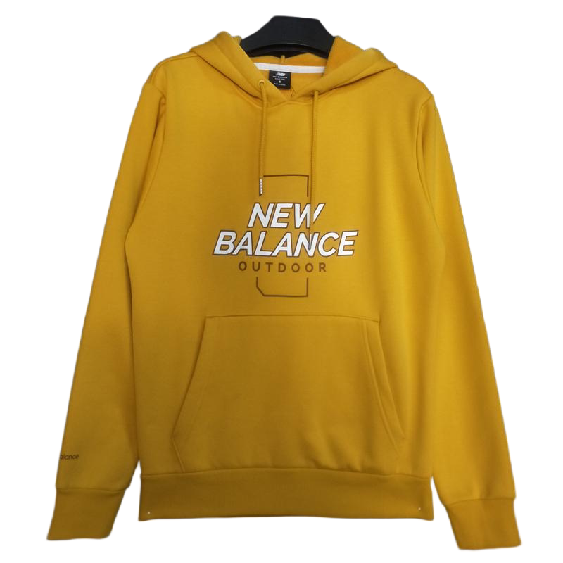 New Balance 男子春秋运动连帽套头卫衣AMT04367-YL