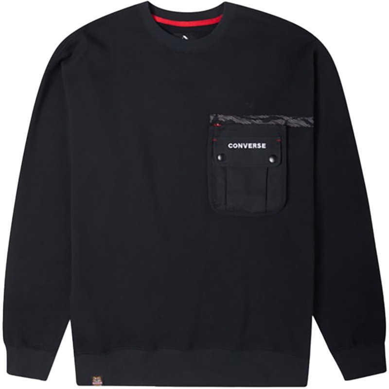 Converse_匡威男女同款加绒保暖休闲圆领套头衫10024156-A02