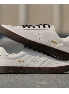 男女简约时尚休闲小白鞋低帮德训鞋K0FX5CC06F-012