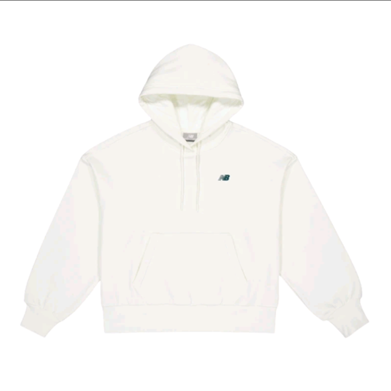 New Balance 美式字母连帽套头休闲卫衣 女款NCD42222-IV