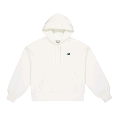 New Balance 美式字母连帽套头休闲卫衣 女款NCD42222-IV