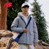 BALANCE 男女同款 运动休闲保暖连帽羽绒服 NEW AMJ33321 TAG