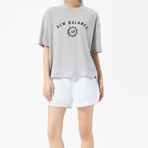 New Balance NB女款休闲百搭舒适运动短袖T恤WT31800-AG