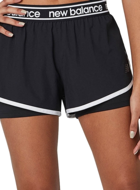New Balance女运动休闲短裤WS01177-BK
