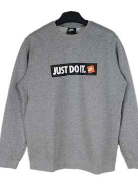 Nike/耐克男子秋冬加绒运动休闲套头衫卫衣 928699-063 AC