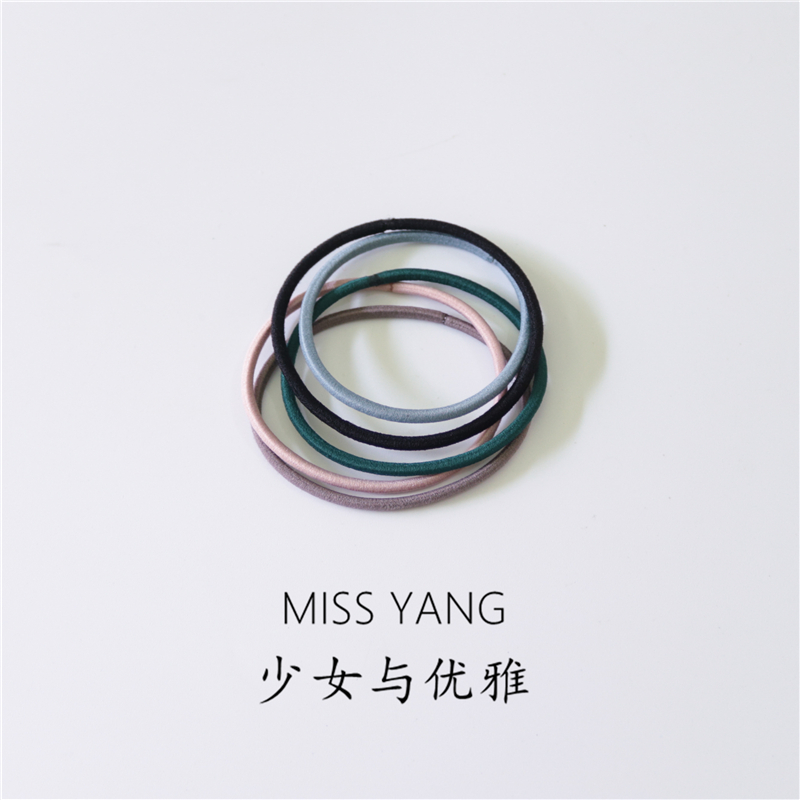 实用弹力运动头绳皮筋发饰品