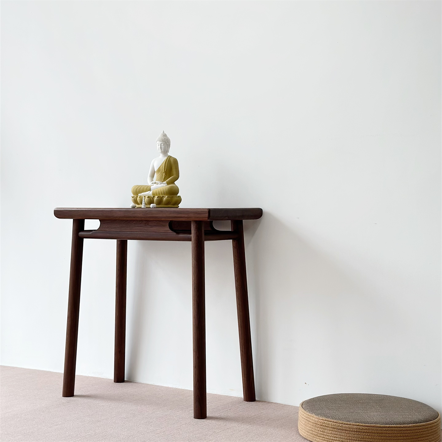 秋山匠人条案供桌北美黑胡桃木