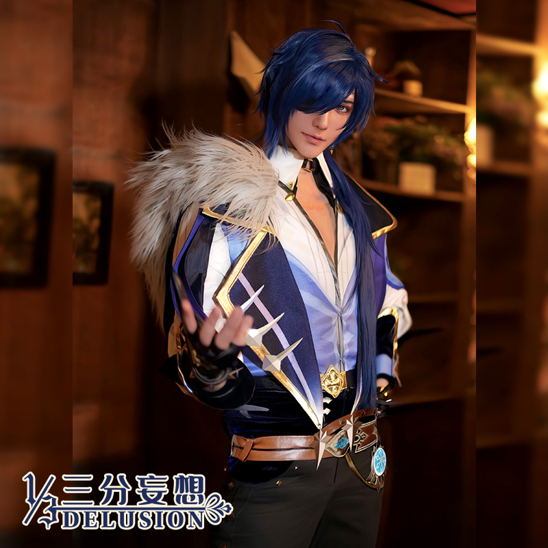 三分妄想 原神 コス服 カイア Cos セット Cosplay アニメ 衣装 メンズウェア Cスーツ Cos Paly 服 中国仕入れ Com