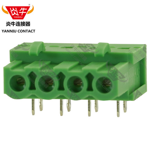 5.0mm炎牛PCB接线端子YN2EDGA