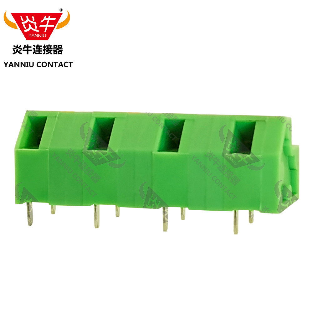10.16mm炎牛连接器弹簧式PCB接线端子YN237/KF237/DG237/MFKDSP