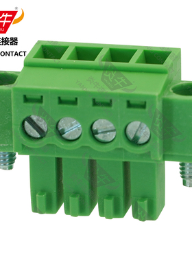 3.81mm炎牛连接器接线端子YN15EDGKM/EC381VM/KF2EDGKM/MC1.5-STF