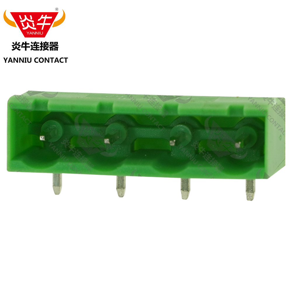 7.5mm炎牛凤凰插拔式PCB接线端子YN2EDGRC/KF/7EHDRC/GMSTBA2.5-G