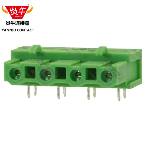 7.62mm炎牛PCB接线端子YN2EDGA