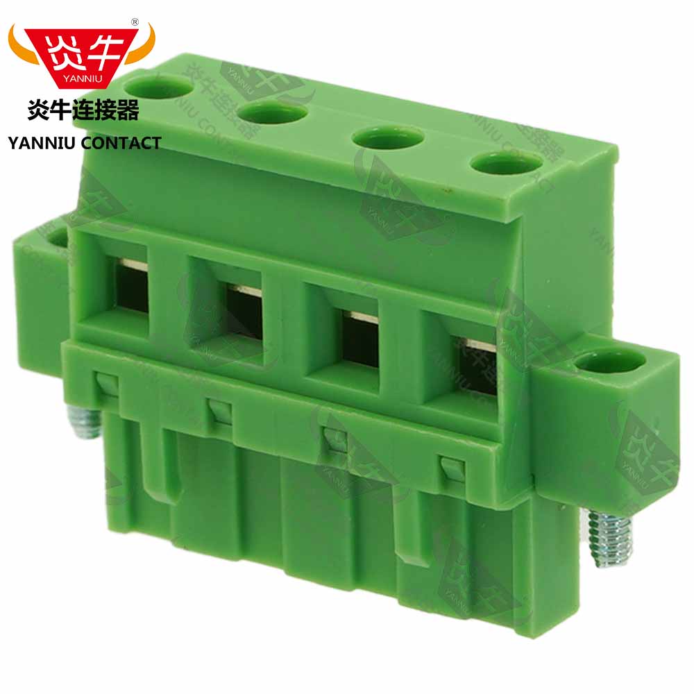 7.62mm炎牛凤凰插拔式接线端子YN2EDGKAM/3ESDPM/GMVSTBR 2,5-STF