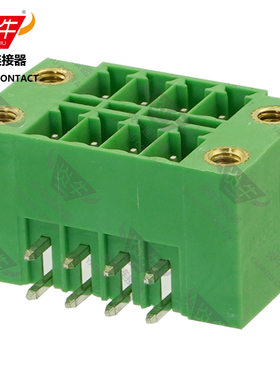 3.81mm炎牛双排插拔式接线端子YN15EDGRHBM/KF2EDGKRM/15EDGKNRM