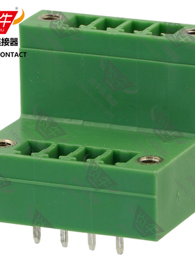 3.81mm炎牛双排插拔式接线端子YN15EDGVTM/KF2EDGVTM/MCDV1.5-GF
