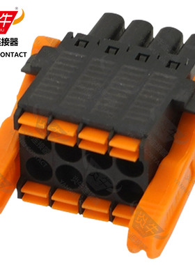 3.5mm双层弹簧PCB接线端子YN15EDGKNHG/KF2EDGKSG/DFMC1.5-ST-LR