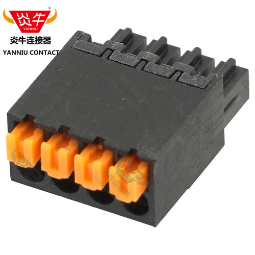 2.54mm炎牛贴片式接线端子YN2024