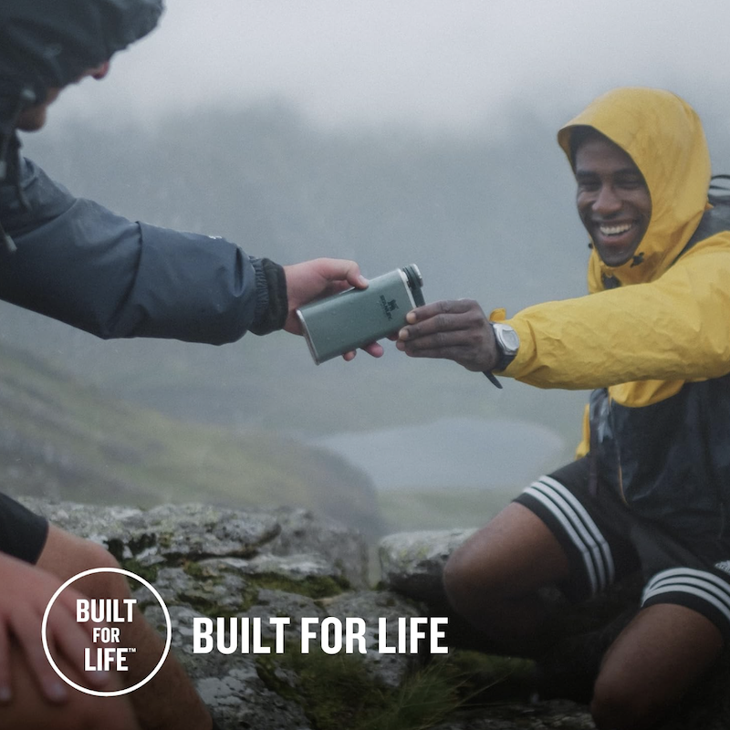 德国直邮 Stanley Classic 威士忌小酒壶 户外随身迷你白酒不锈钢