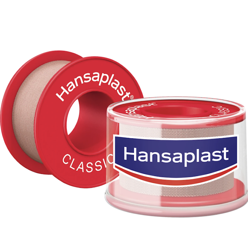德国直邮 Hansaplast Fixierpflaster家用运动固定绷带粘性胶布