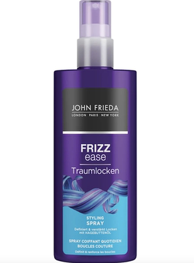 德国直邮 John Frieda蓬松水造型喷雾 自然高颅顶 日常卷发护理