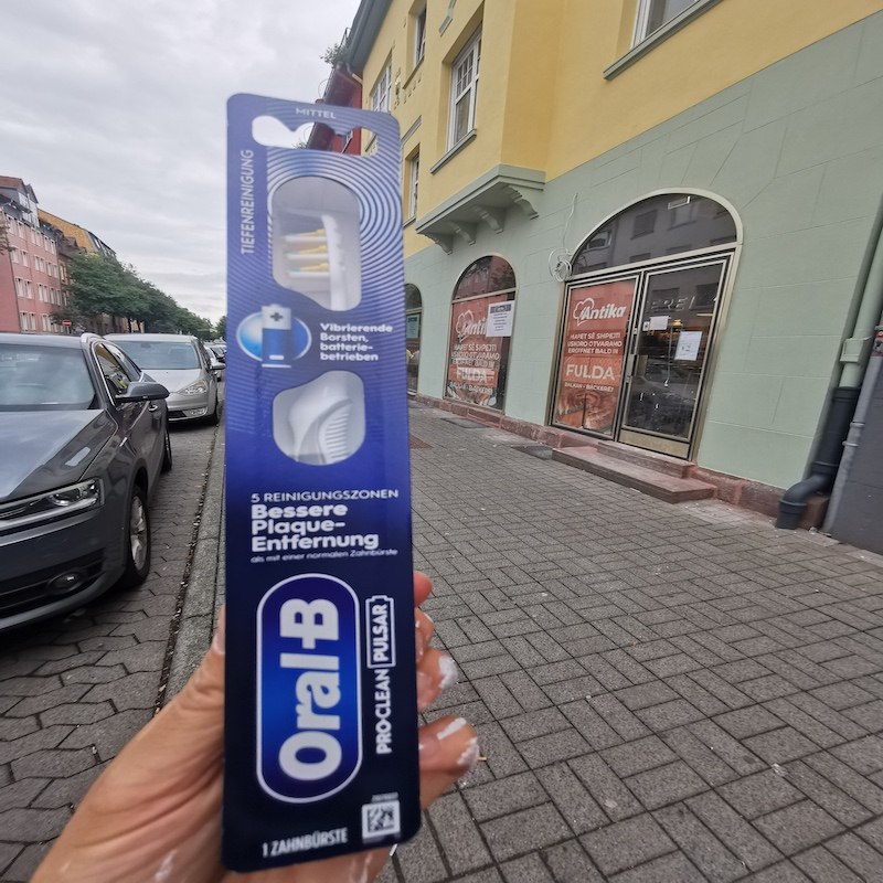 德国直邮原装本土版oral B 欧乐B Indicator mittel 手动成人牙刷