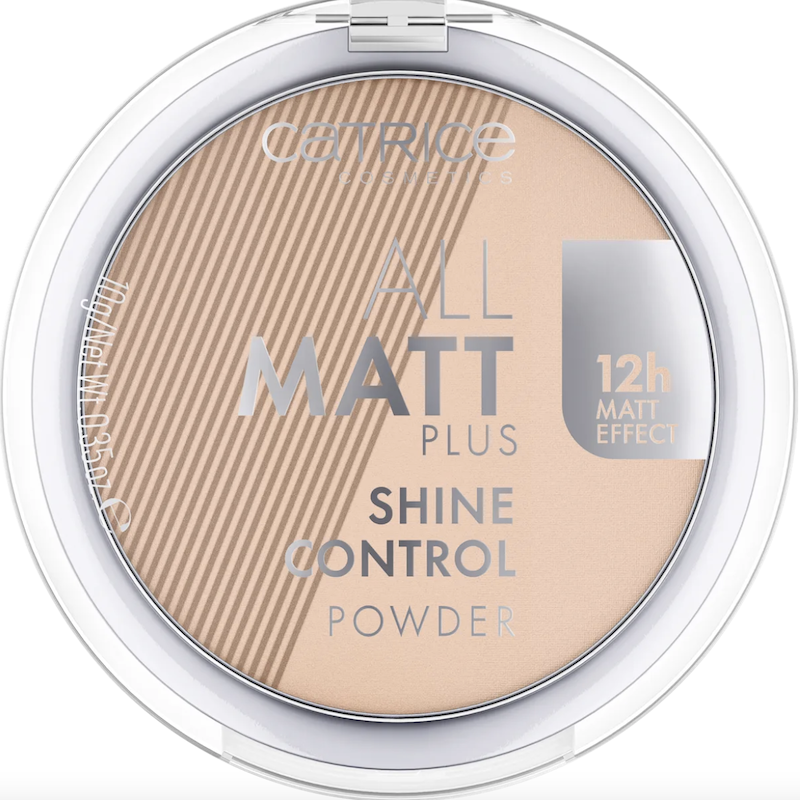 德国直邮 CATRICE All Matt Plus哑光粉饼 12小时控油蜜粉定妆10g