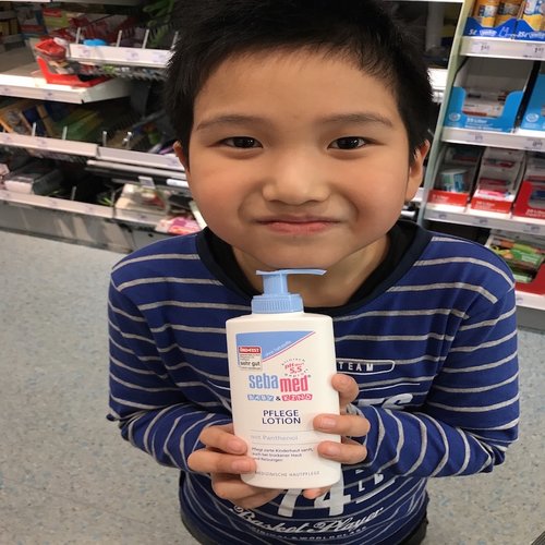 德国直邮 sebamed baby泛醇金盏花润肤乳液婴儿保湿滋润护肤200ml