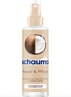 德国直邮 schauma施华蔻免洗护发素精华喷雾保湿光泽易梳顺热保护