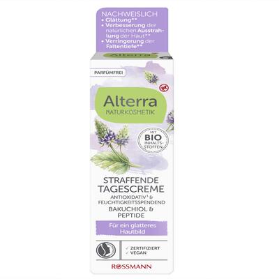 德国直邮 Alterra有机肽分子紧致反氧化 延缓衰老 修复受损肌日霜