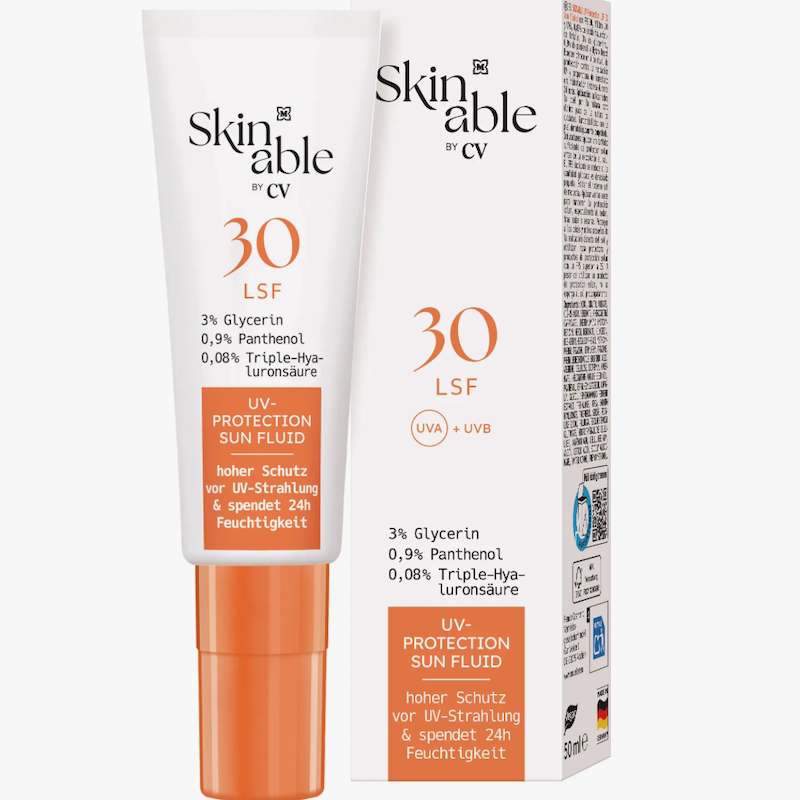 德国直邮Skinable面部身体光感隔离防护乳液 24小时保湿 轻薄水润