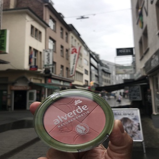 德国直邮alverde艾薇德有机纯天然腮红 提气色 易涂抹 伪素颜孕妇